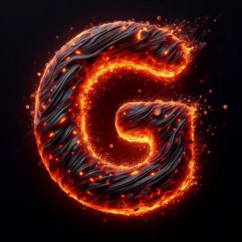 Radiant Ember Letter G-4