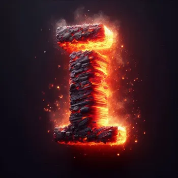 Radiant Ember Letter I-3