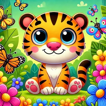 Tiger Cartoon-Effect-1