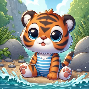 Tiger Cartoon-Effect-11