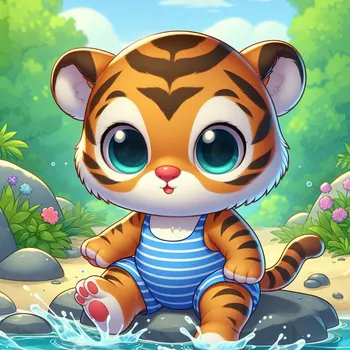 Tiger Cartoon-Effect-13