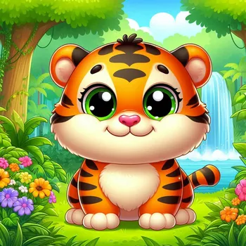 Tiger Cartoon-Effect-19