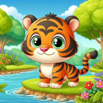 Tiger Cartoon-Effect-5