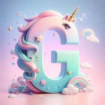 Unicorn Effect Letter G-3