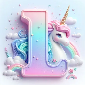 Unicorn Effect Letter I-1