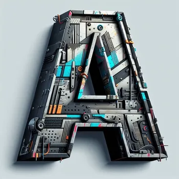 Urban Edge Letter A-2