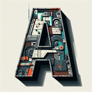 Urban Edge Letter A-3