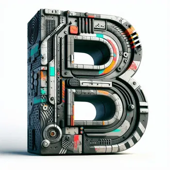 Urban Edge Letter B-1