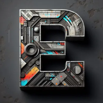 Urban Edge Letter E-1