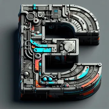 Urban Edge Letter E-2