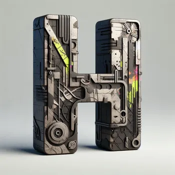 Urban Edge Letter H-4