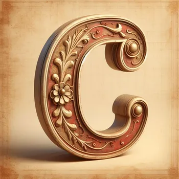 Vintage Letter C-2