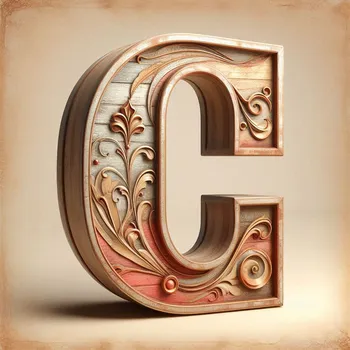 Vintage Letter C-3