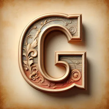 Vintage Letter G-2