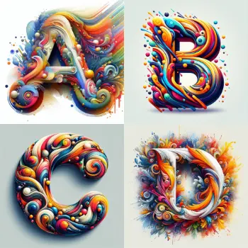 Paint Letters