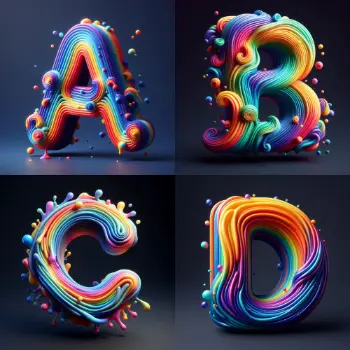 Rainbow Letters