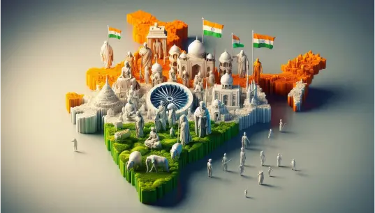 3D-Independence-Day-Indian-Map-1