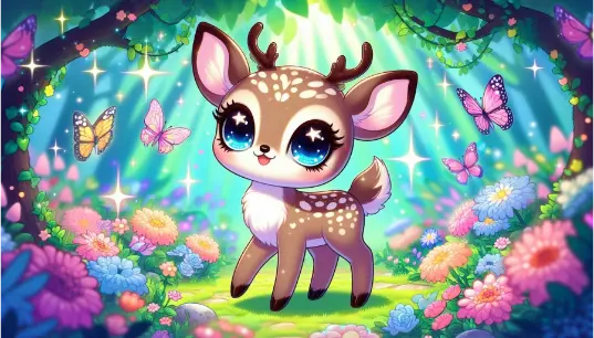 Anime-Deer-1