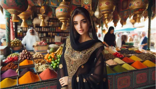 Arabian-Girl-In-Arabian-Market-Background-Photoshoot-1