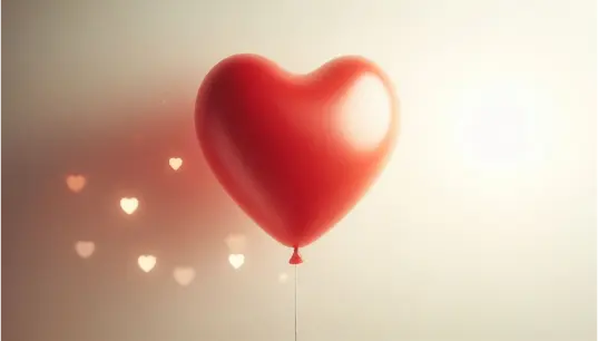 Balloon-Effect-Heart-With-White-Background-1