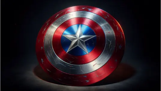 Captain-America-Shield-With-Shadow-1