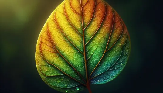 Cinematic-View-Leaf-With-Blur-Background-1