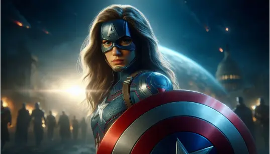 Female-Captain-America-with-Shield