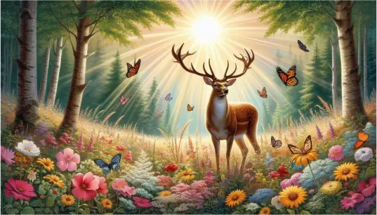 Illustration-Effect-Deer