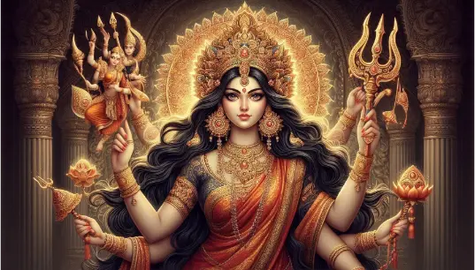 Indian-Goldess-Durga-1