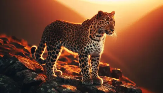 Leopard-in-Sunrise-Effect-1