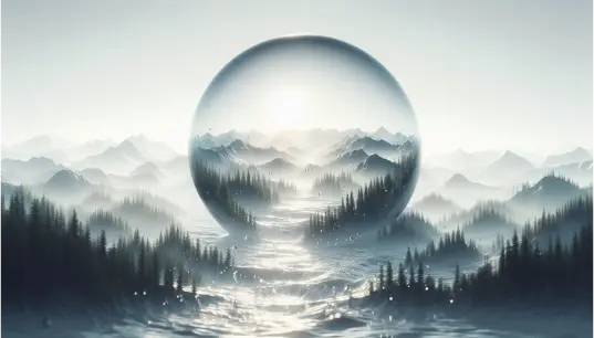 Mountains-in-Water-Drop