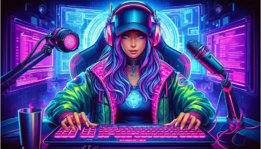 Neon-Effect-Gaming-Girl-Image-Gaming-Studio-Background-1