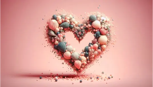 Pink-Background-Heart-Image-3D