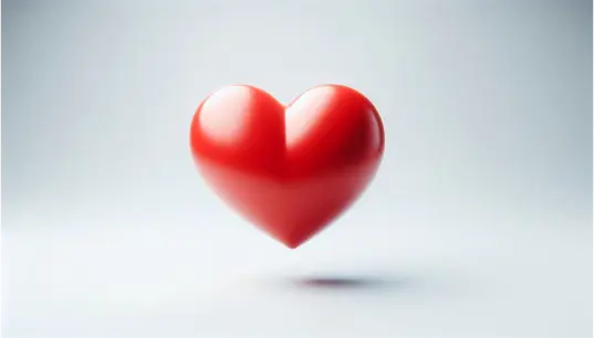 Red-Color-Heart-With-White-Background-1