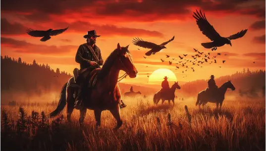 Red-Dead-Redemption-2-Evening-Background-1