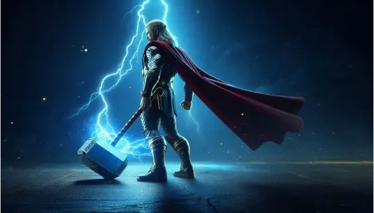 Thor-With-Thunder-Lighting-Effect-1