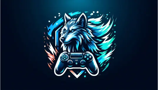 Wolf-With-Gaming-Pad-With-Dark-Background-1